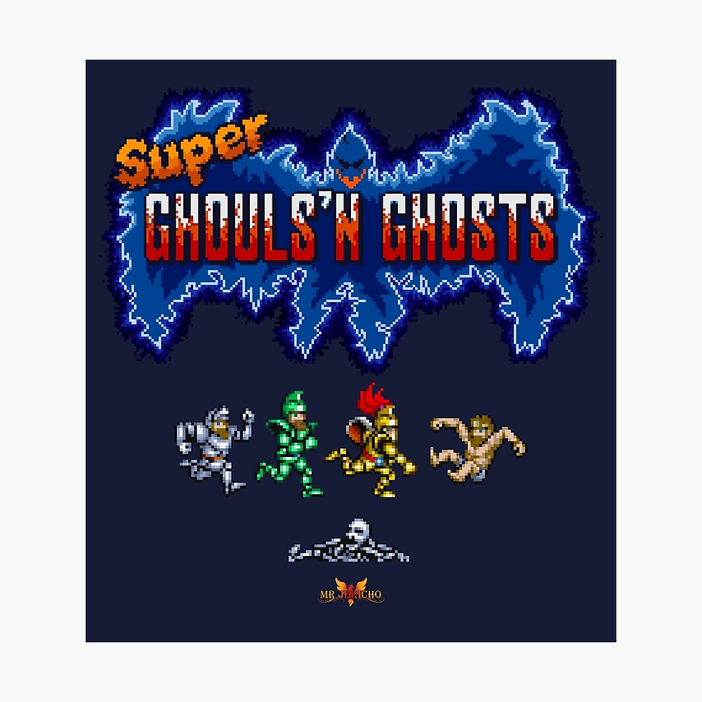 Super Ghouls'n Ghosts Title 超 魔界 村 US