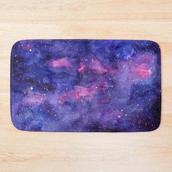 Item preview, Watercolor Galaxy Pink Purple Abstract Texture designed and sold by Olga Shvartsur.