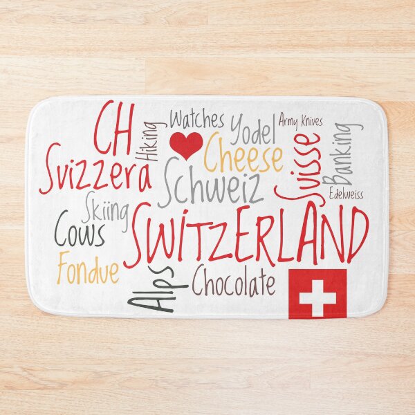 Item preview, I Love Switzerland designed and sold by AntiqueImages.