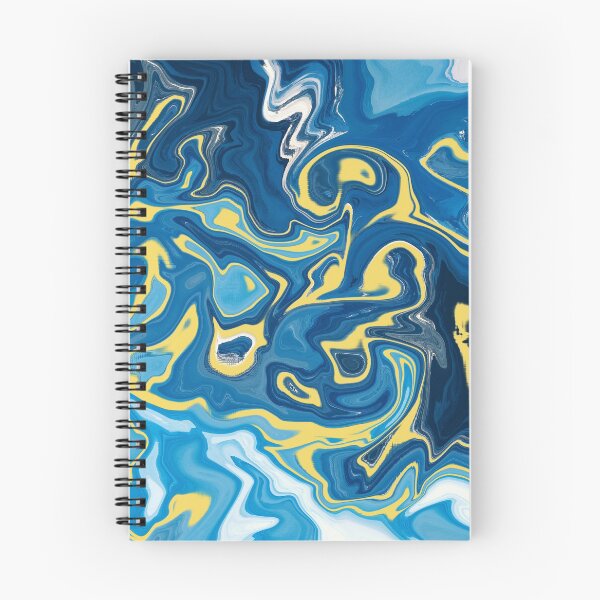 Item preview, Michigan Maize and Blue Liquid Paint designed and sold by anneearly.