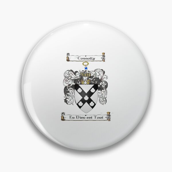 Item preview, Connolly Family Crest and Motto designed and sold by Hibernia29.
