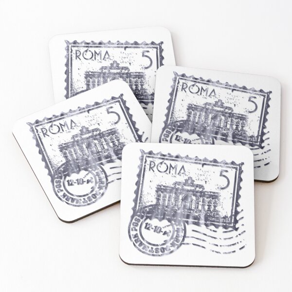 Item preview, Rome stamp designed and sold by bubbliciousart.