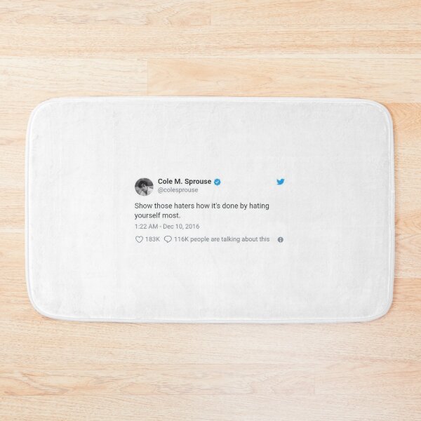 Item preview, Cole Sprouse Hater Tweet designed and sold by caitlind23.