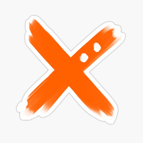 Bakugou cross Sticker