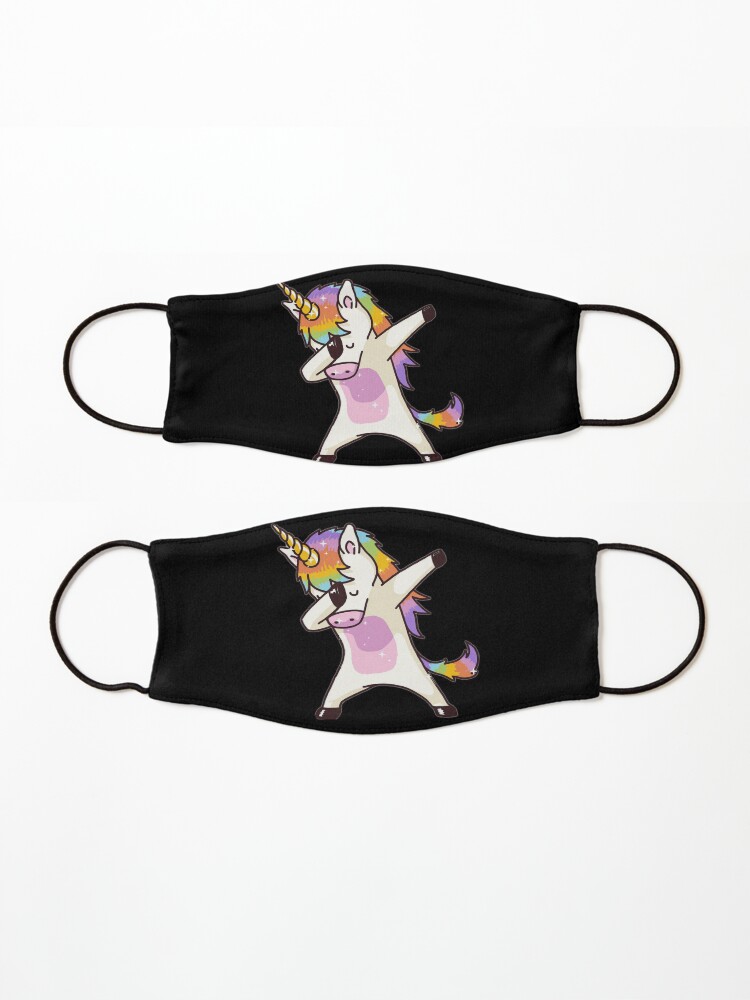 Alternate view of Unicorn Dabbing Mask