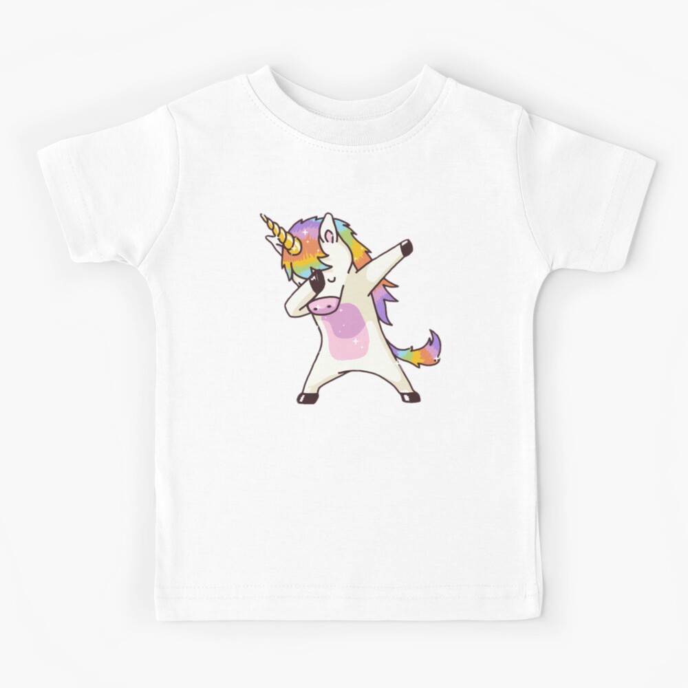 Unicorn Dabbing Kids T-Shirt