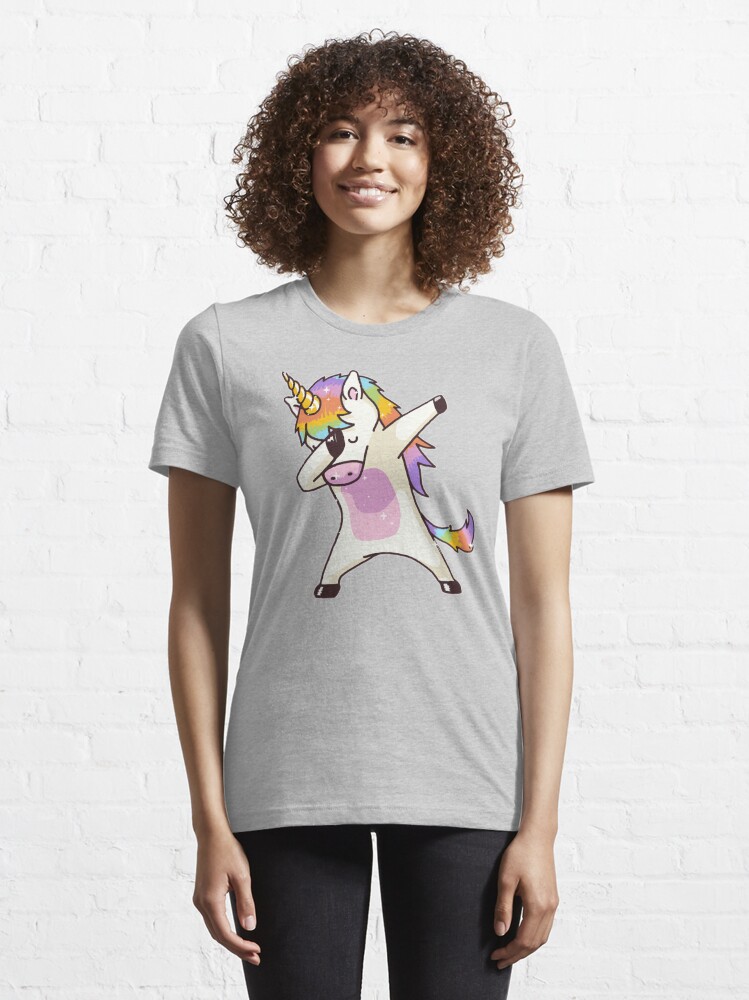 Alternate view of Unicorn Dabbing Essential T-Shirt