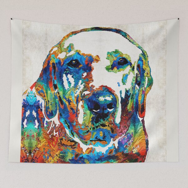 Item preview, Labrador Retriever Art - Play With Me - By Sharon Cummings designed and sold by Sharon Cummings Art.