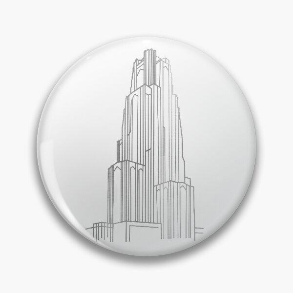 Item preview, Silver Cathedral of Learning designed and sold by colorful-kitten.