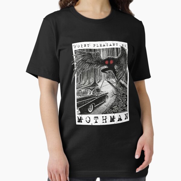 Item preview, Mothman Encounter - Point Pleasant, WV Cryptid Gift designed and sold by NatIntrovertSoc.