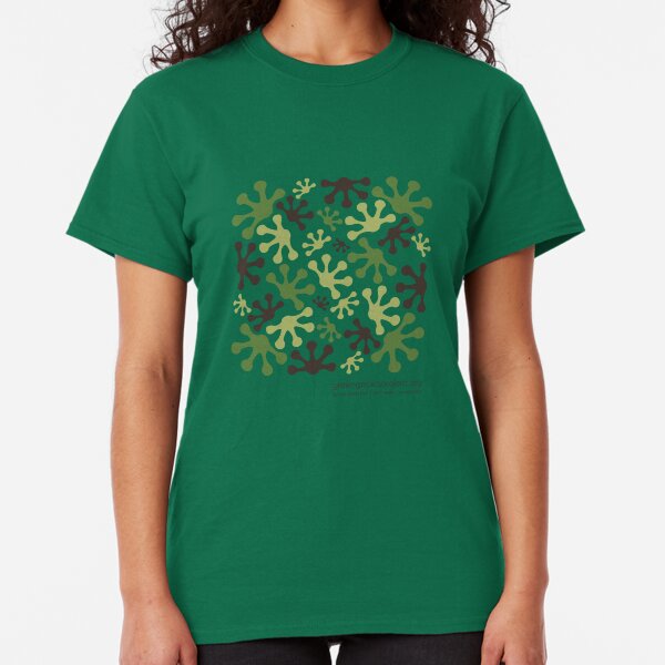 Green Mango Camo Classic T-Shirt