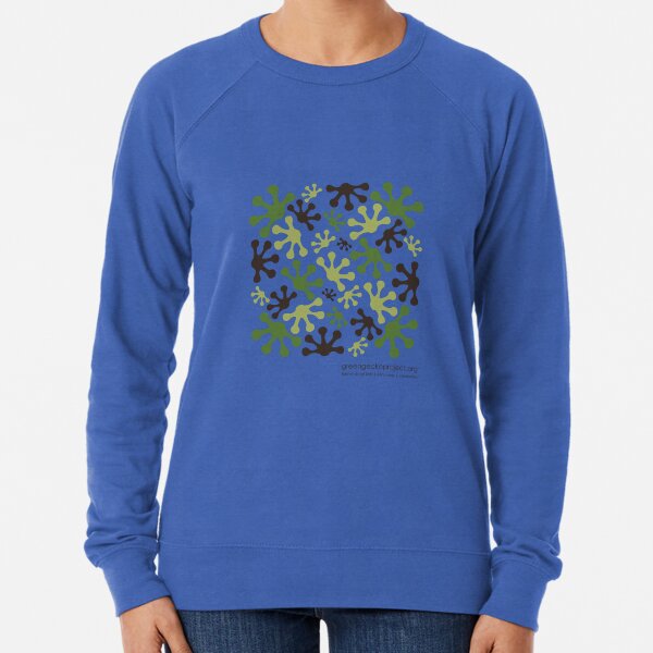 Green Mango Camo Lightweight Sweatshirt
