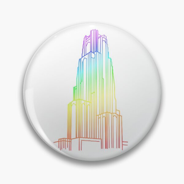 Item preview, Rainbow Cathedral of Learning designed and sold by colorful-kitten.