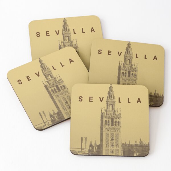 Item preview, SEVILLA MONUMENT - YELLOW - SPAIN - SEVILLE CITY  designed and sold by Tropical Blood.