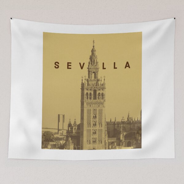 Item preview, SEVILLA MONUMENT - YELLOW - SPAIN - SEVILLE CITY  designed and sold by Tropical Blood.