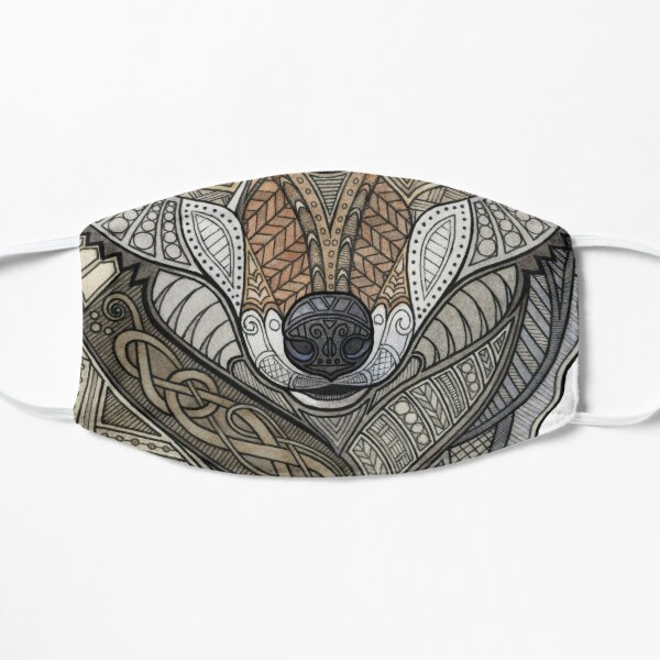 Norse Wolf Flat Mask