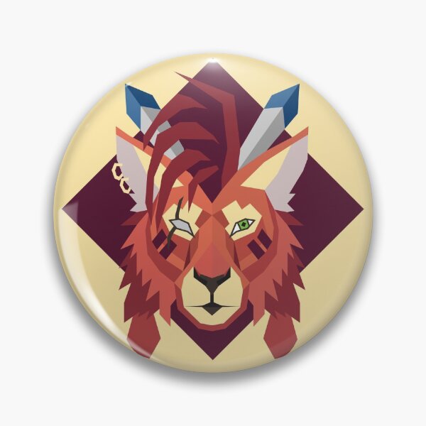 Item preview, Low Poly: FF7 - Red XIII designed and sold by _ Megaflare.