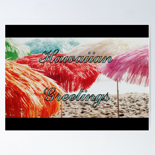 Item preview, Hawaiian Greetings designed and sold by angel1.