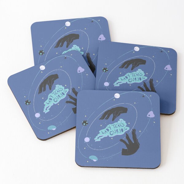 Item preview, Lady Teal's Curios Podcast Blue designed and sold by ladyteal.