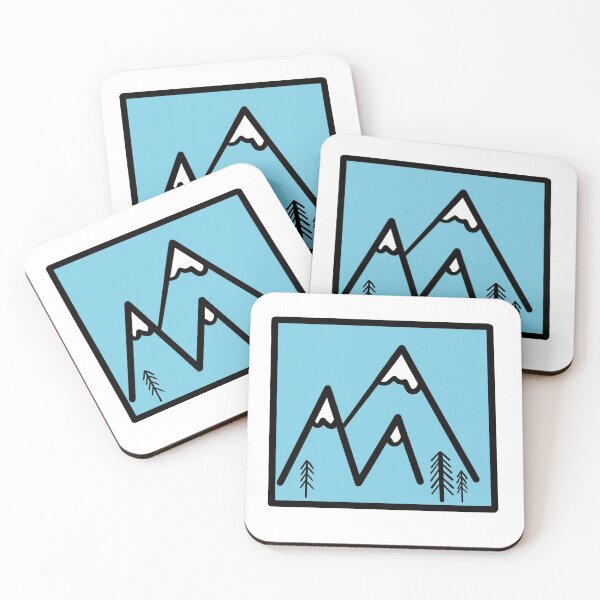 Item preview, Minimalistic Mountains designed and sold by Phillip Dougherty.