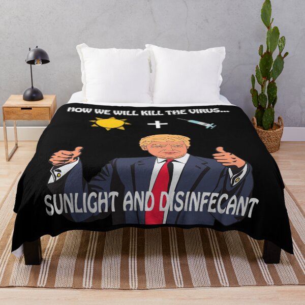 Item preview, Sunlight and Disinfectant to cure Corona Virus - Trump Meme designed and sold by Lenny Stahl.