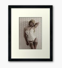 Brocade Framed Print