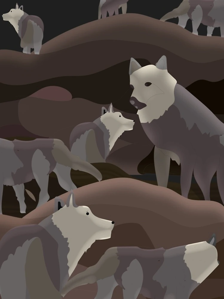 Thumbnail 4 of 4, Samsung Galaxy Phone Case, WOLF designed and sold by Rococodesigns.