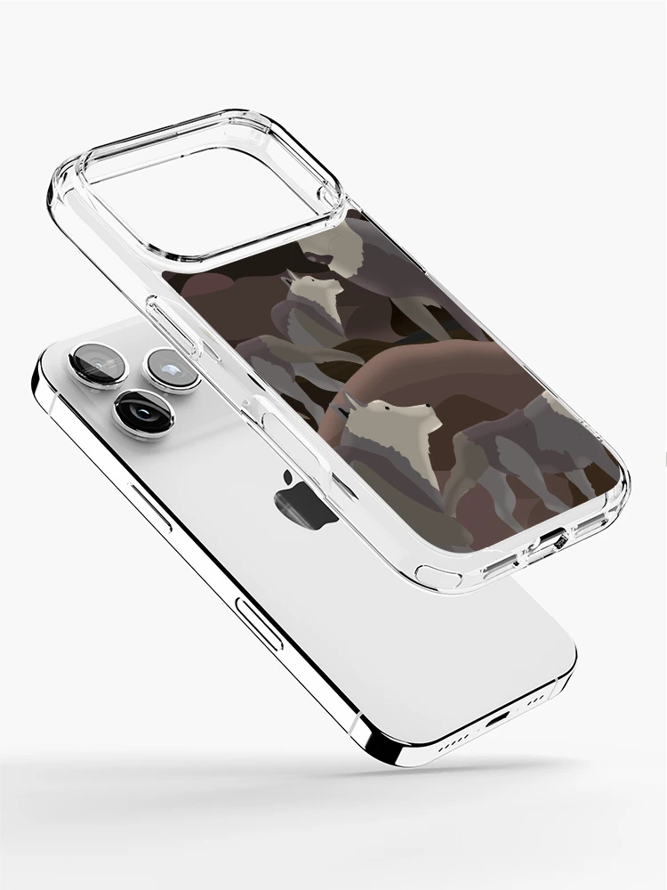 Imagen 2 de 5, Funda de iPhone con la obra LOBO, diseñada y vendida por Rococodesigns.