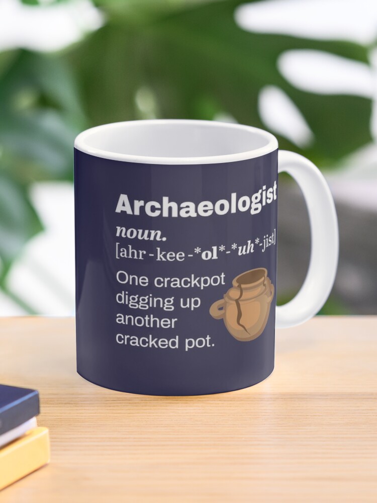 Archaeologist Travel Mug Decor for Men Women Kids Ceramics Kit 