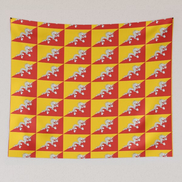 Item preview, flag of bhutan designed and sold by tony4urban.