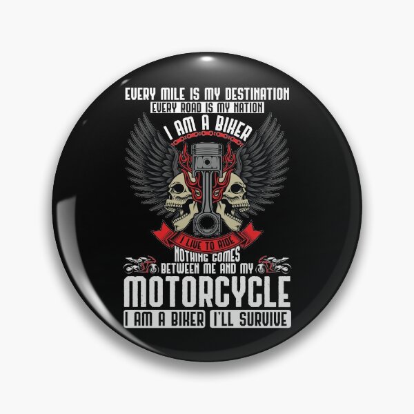 Item preview, Im A Biker I Live To Ride Motorcycle designed and sold by brookes88.