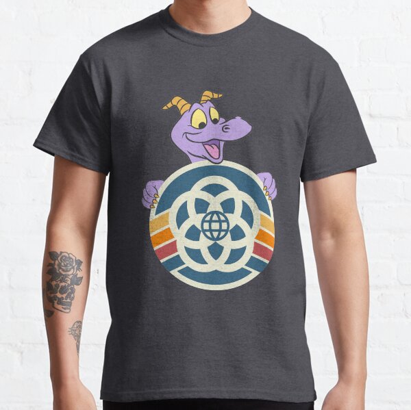 Retro Rainbow Figment Classic T-Shirt