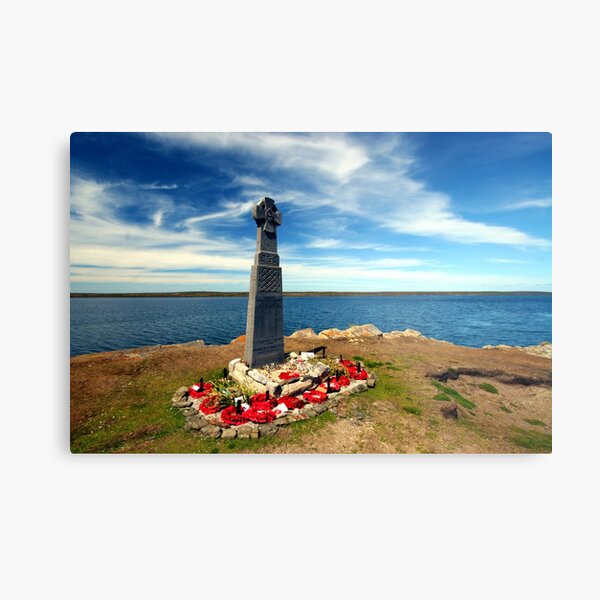 Falklands War - Welsh Guards Memorial Metal Print