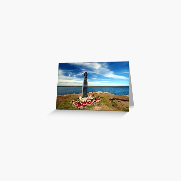 Falklands War - Welsh Guards Memorial Greeting Card