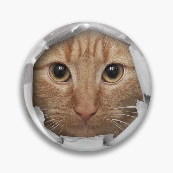 Item preview, Cute cat's Face in a Hole designed and sold by AnastasiaDesign.