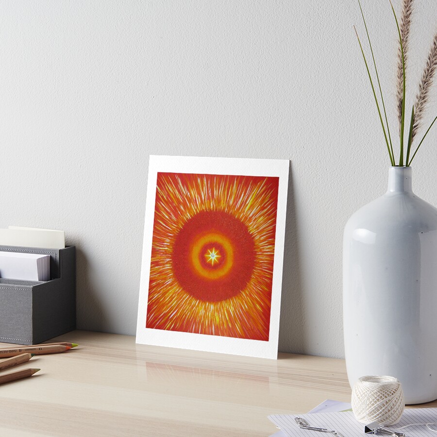 Item preview, Art Board Print designed and sold by wernerszendi.