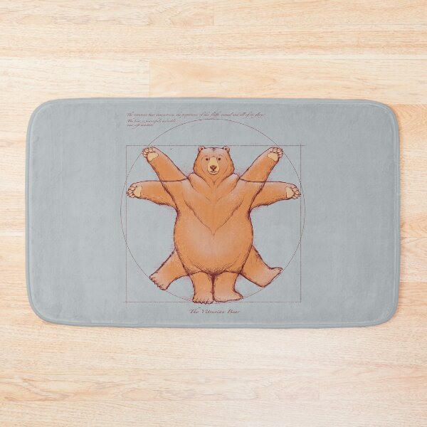 Item preview, Vitruvian Bear designed and sold by Tobe Fonseca®.