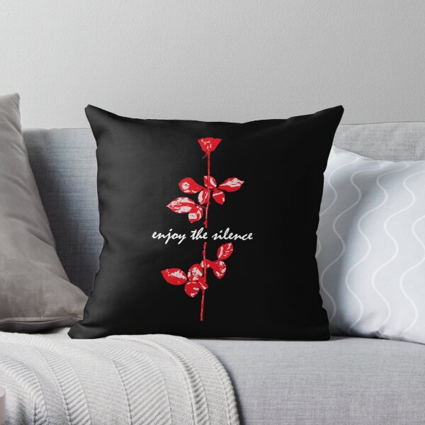 Enjoy The Silence Throw Pillow