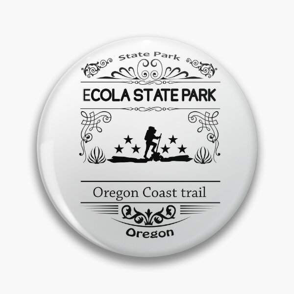 Ecola State Park Oregon Pin
