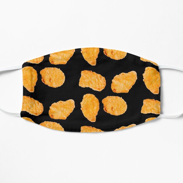 Chicken Face Masks Redbubble - the chicken nugget song music video roblox acyl gaming