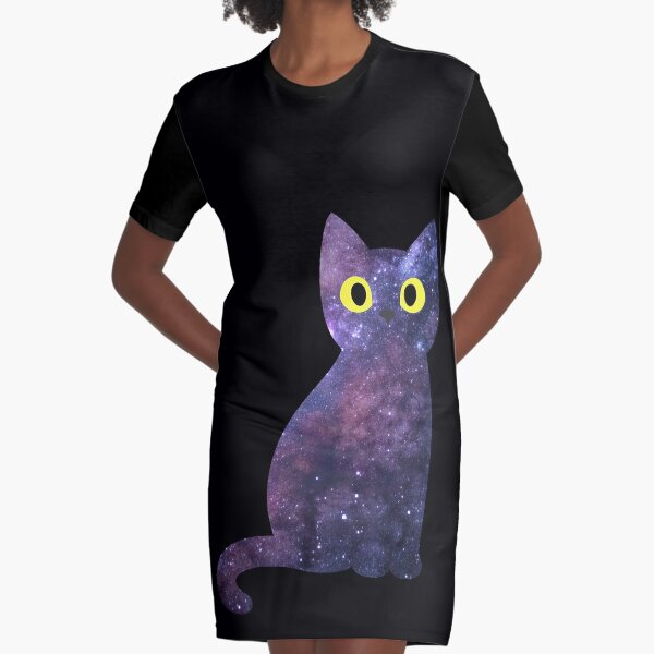 galaxy cat dress