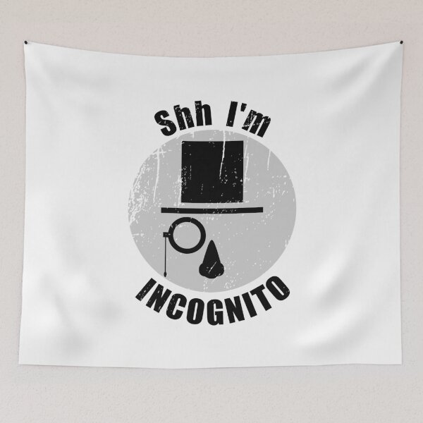 Artikelvorschau, Shh ich bin inkognito entworfen und verkauft von jc007.