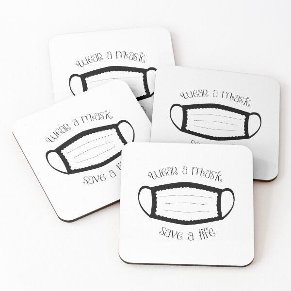 Item preview, Wear a Mask, Save a Life designed and sold by CM-PD.