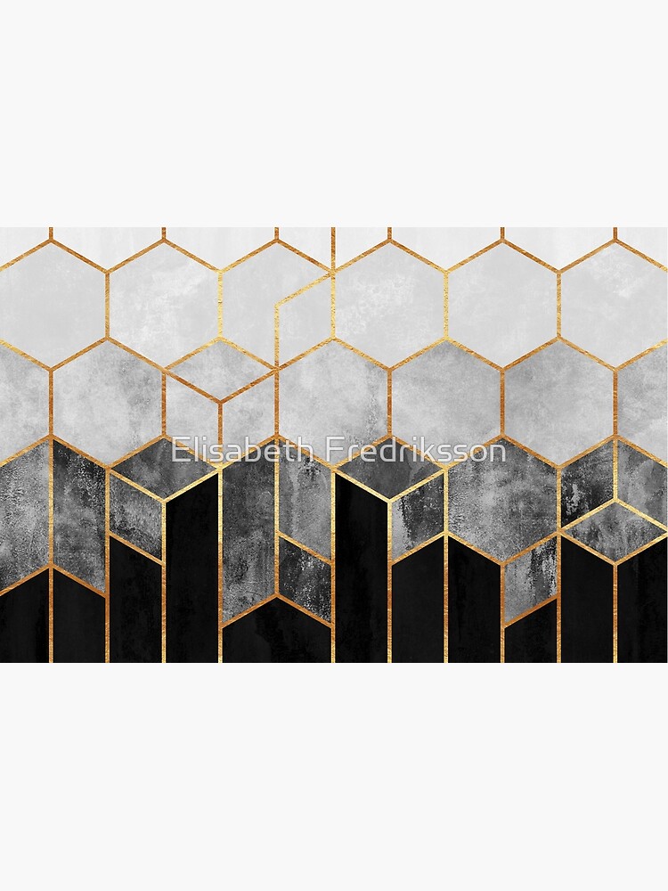 Charcoal Hexagons by foto-ella