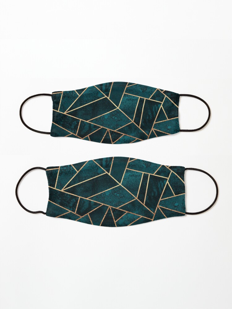 Alternate view of Deep Teal Stone Mask
