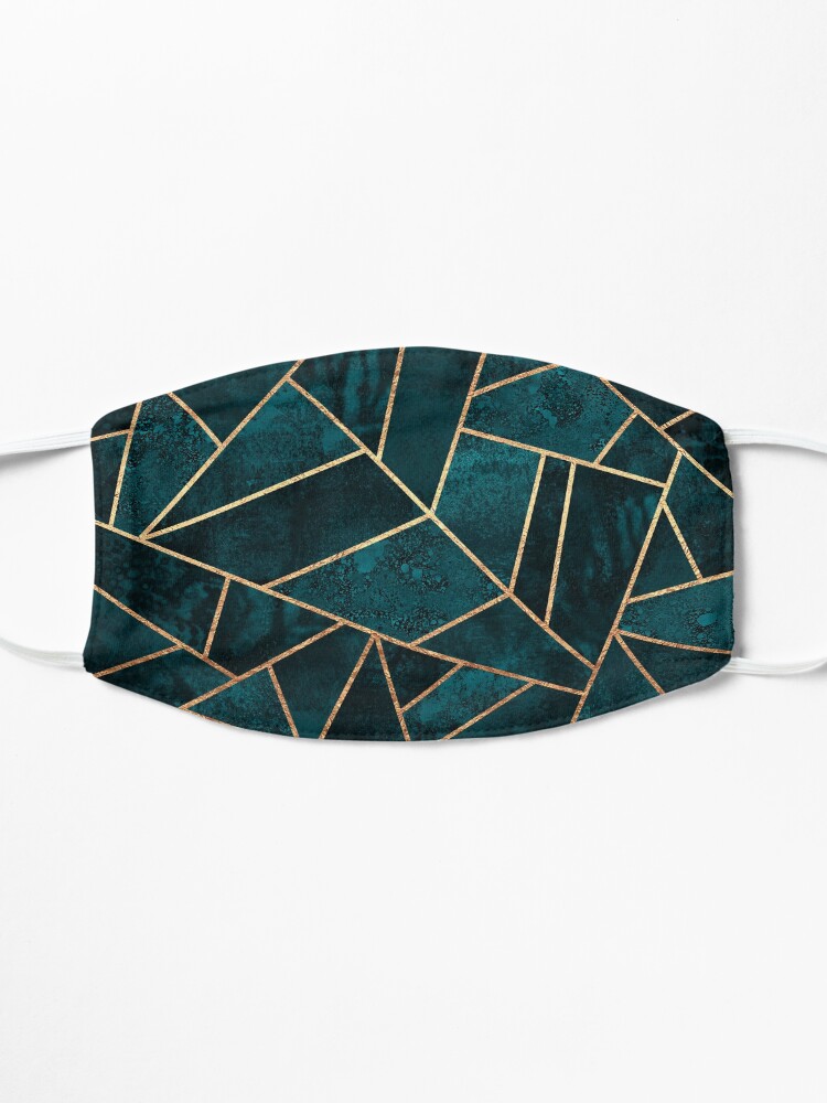 Alternate view of Deep Teal Stone Mask