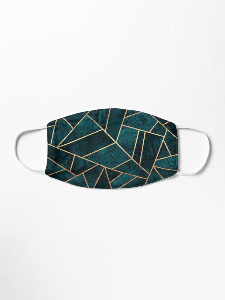 Alternate view of Deep Teal Stone Mask