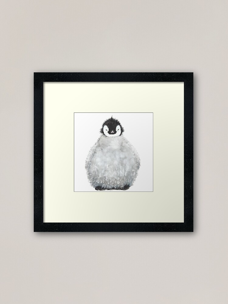 Alternative Ansicht von Pinguinkind Gerahmter Kunstdruck