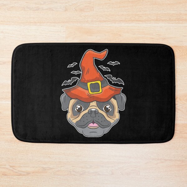 Item preview, Halloween Shirt Witch Pug Dog Costume Gift designed and sold by haselshirt.