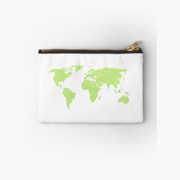 Item preview, Simple Green World Map designed and sold by Leah Biernacki.